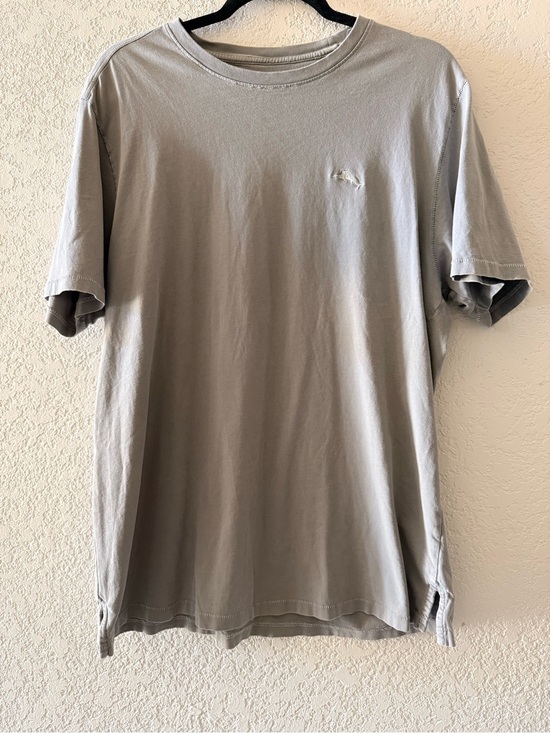 Tommy Bahama Other - TOMMY BAHAMA Men's Gray UPF 30 100% Pima Cotton Athleisure T- Shirt Sz Large